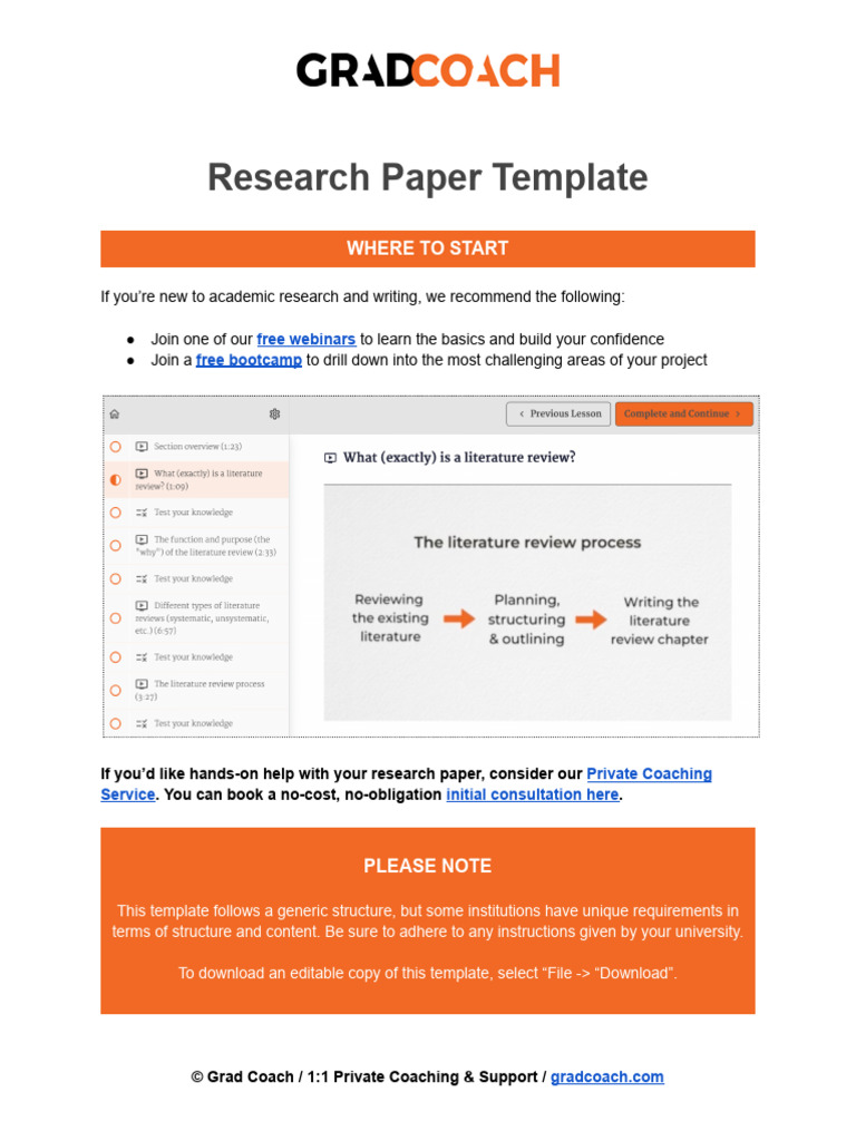 Research Paper Writing Guide | PDF | Statistics | Methodology