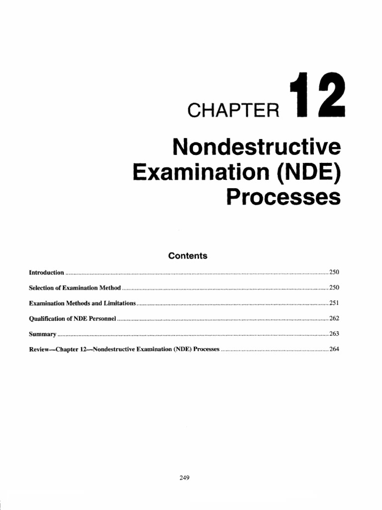 Aws Nde | PDF | Nondestructive Testing | Welding