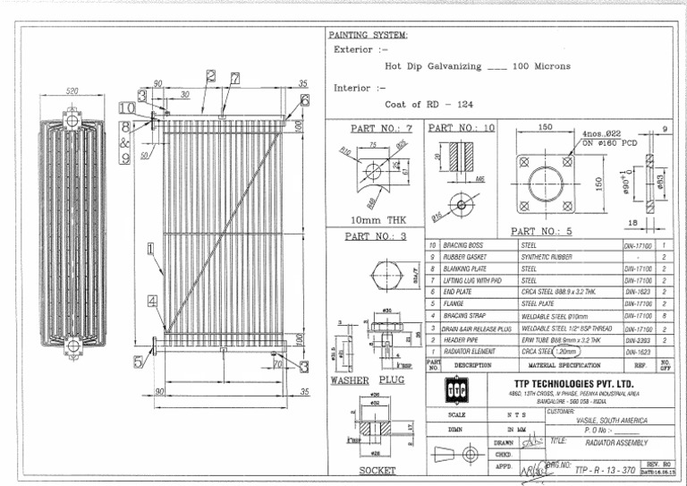 Radiador TTP 1700 | PDF