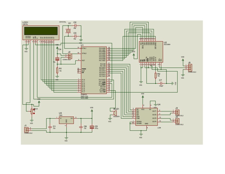 Microcontroller Circuit Pinout Guide | PDF