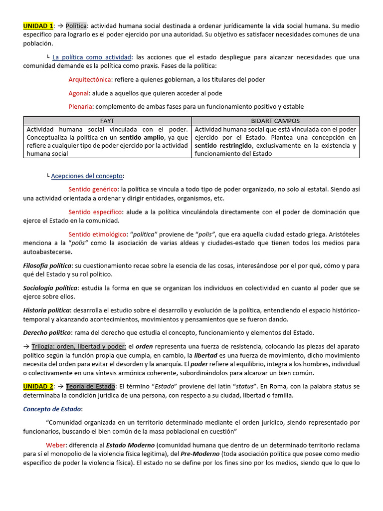 Conceptos Clave de Política y Estado | PDF | Estado (política) | Democracia