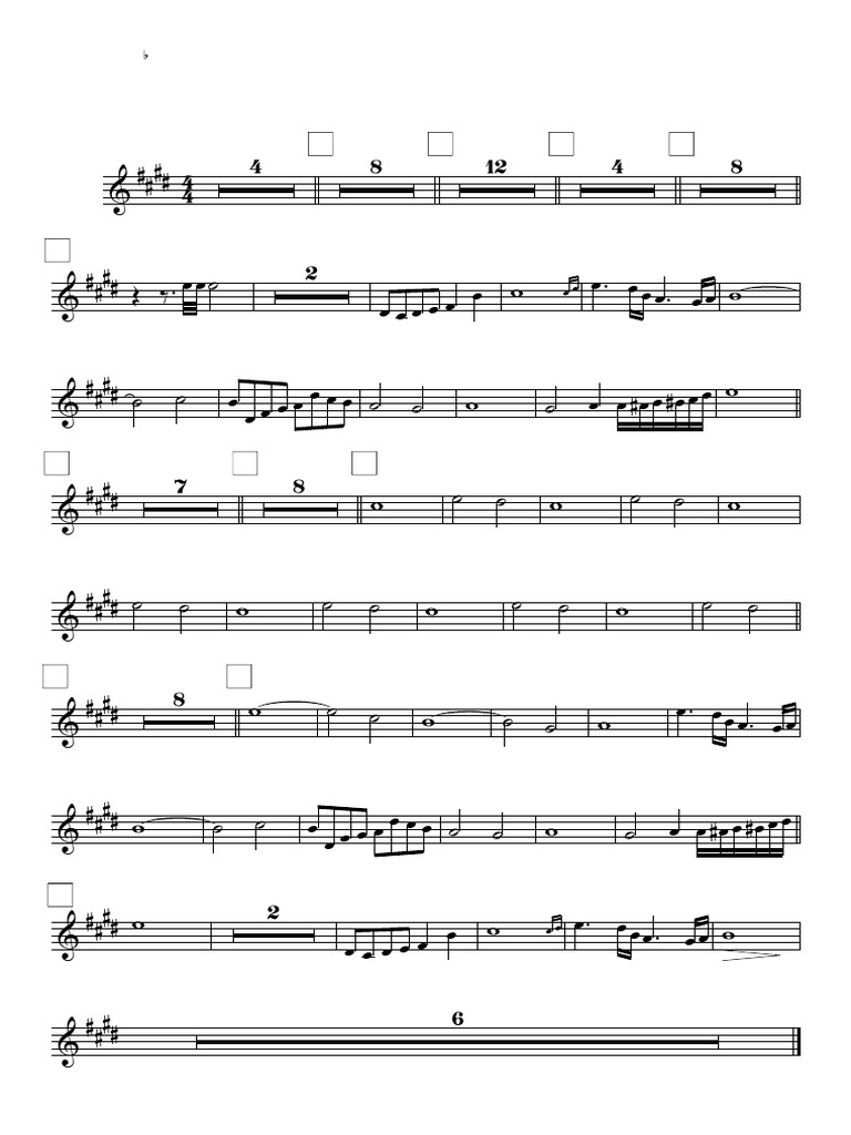 Eu Também - Trumpet in BB | PDF