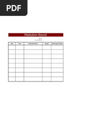 Medication Log