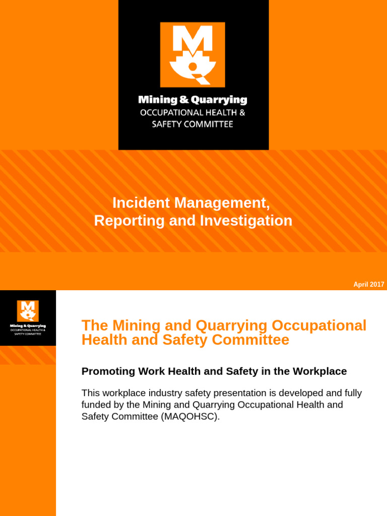 Incident Management Reporting and Investigation v.1.1 | PDF ...