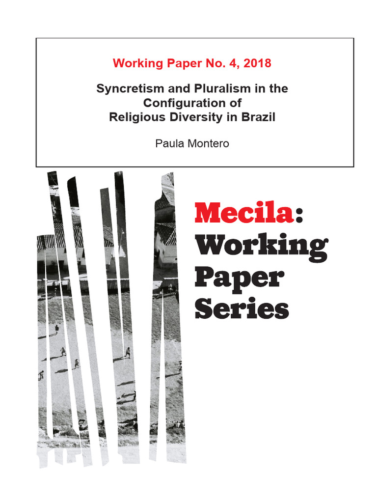 Paula Monteiro Syncretism and Pluralism in The Configuration of