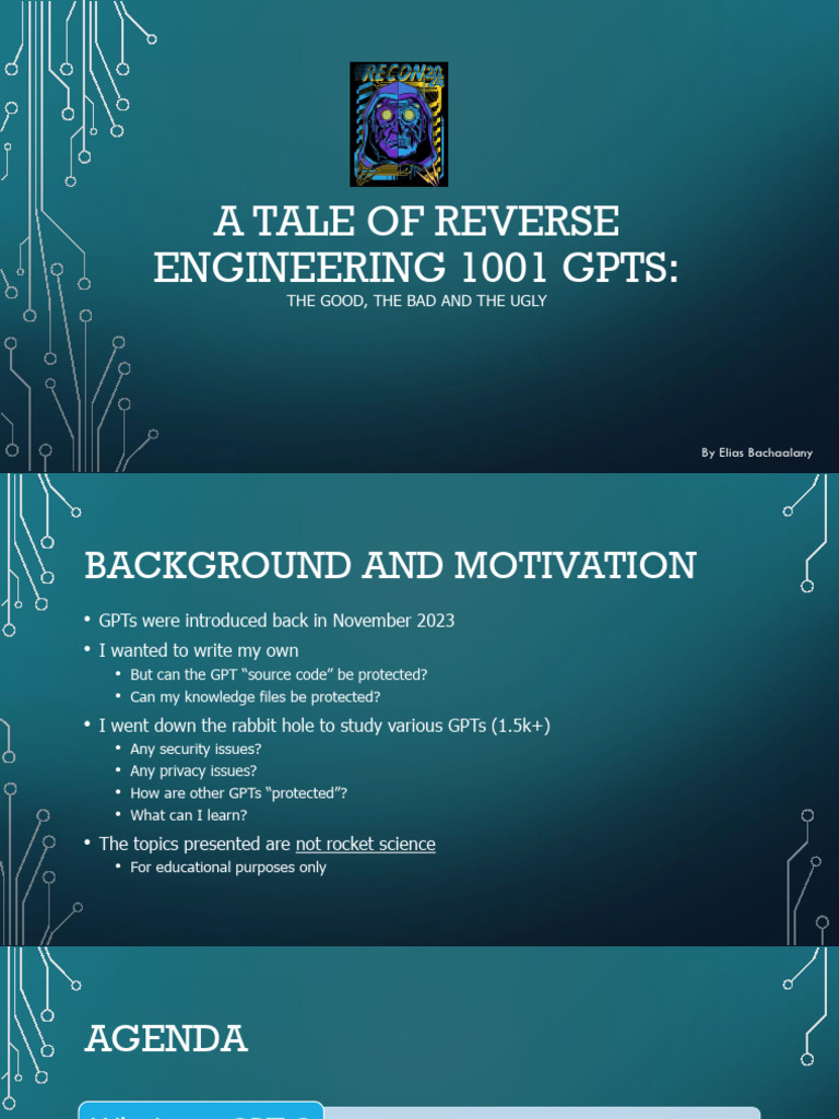 Reverse Engineering GPTs Explained | PDF | Metadata | Computing