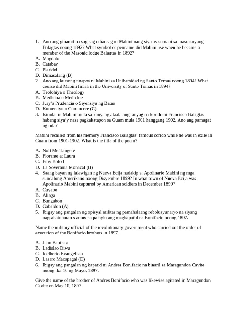 History Reviewer 2 | PDF