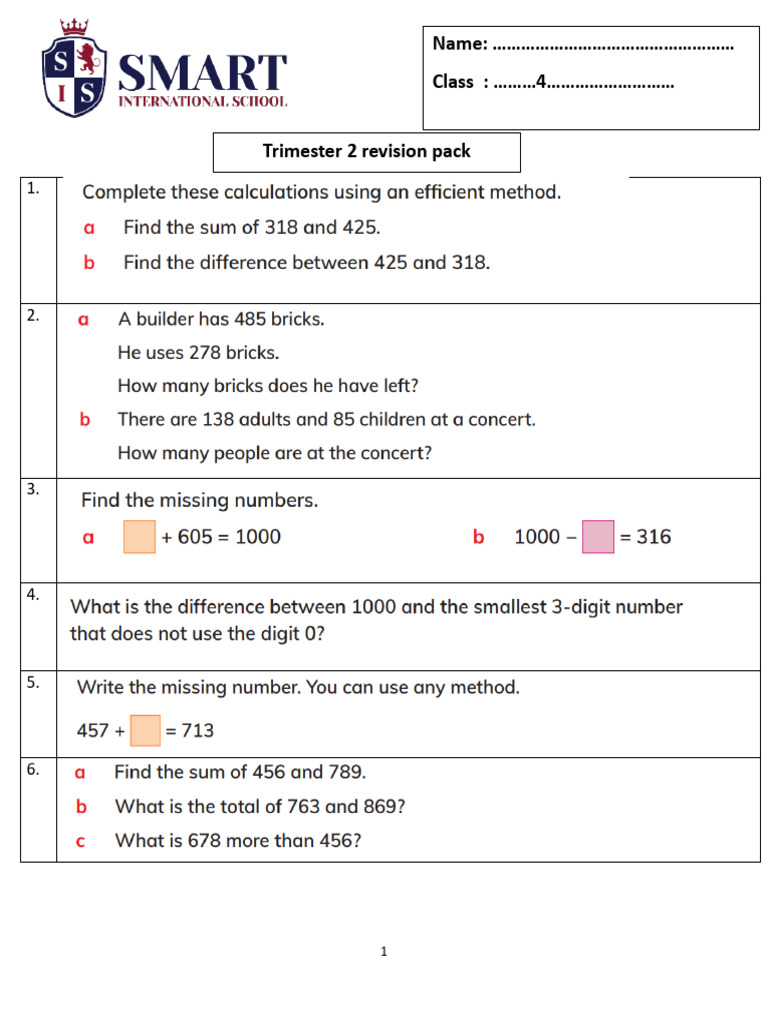 Y4 Tr.2rev | PDF