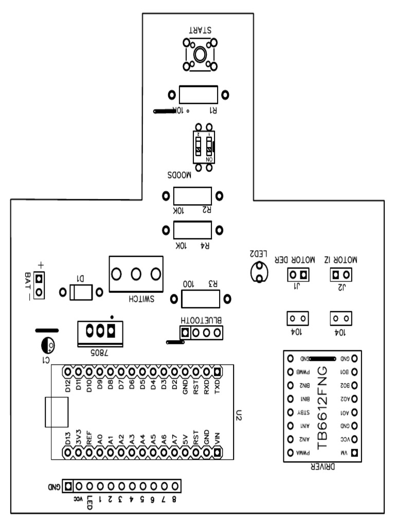PCB PCB Seguidor de Linea 2-2-2024!11!26 | PDF