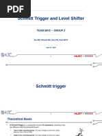 Schmitt Trigger Design in LTSpice | PDF | Electrical Engineering ...