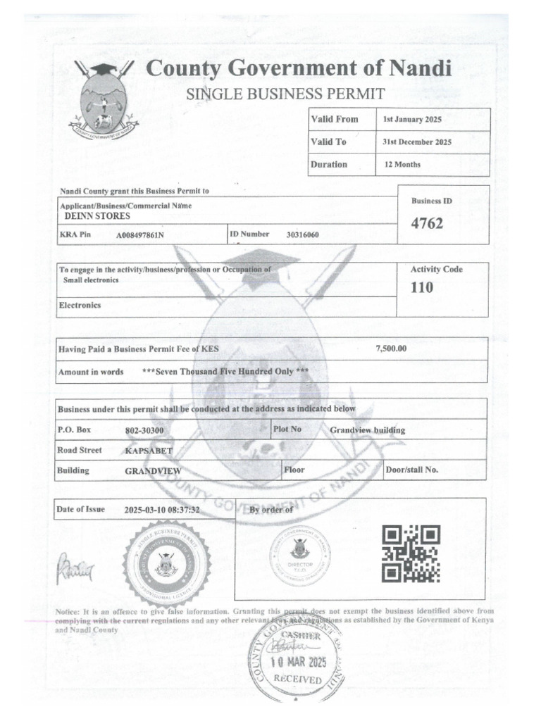 PERMIT | PDF