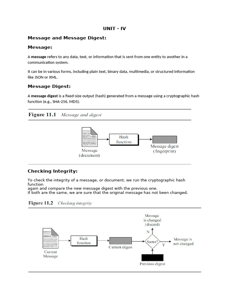 Understanding Message Digests and Hash Functions | PDF | Espionage ...