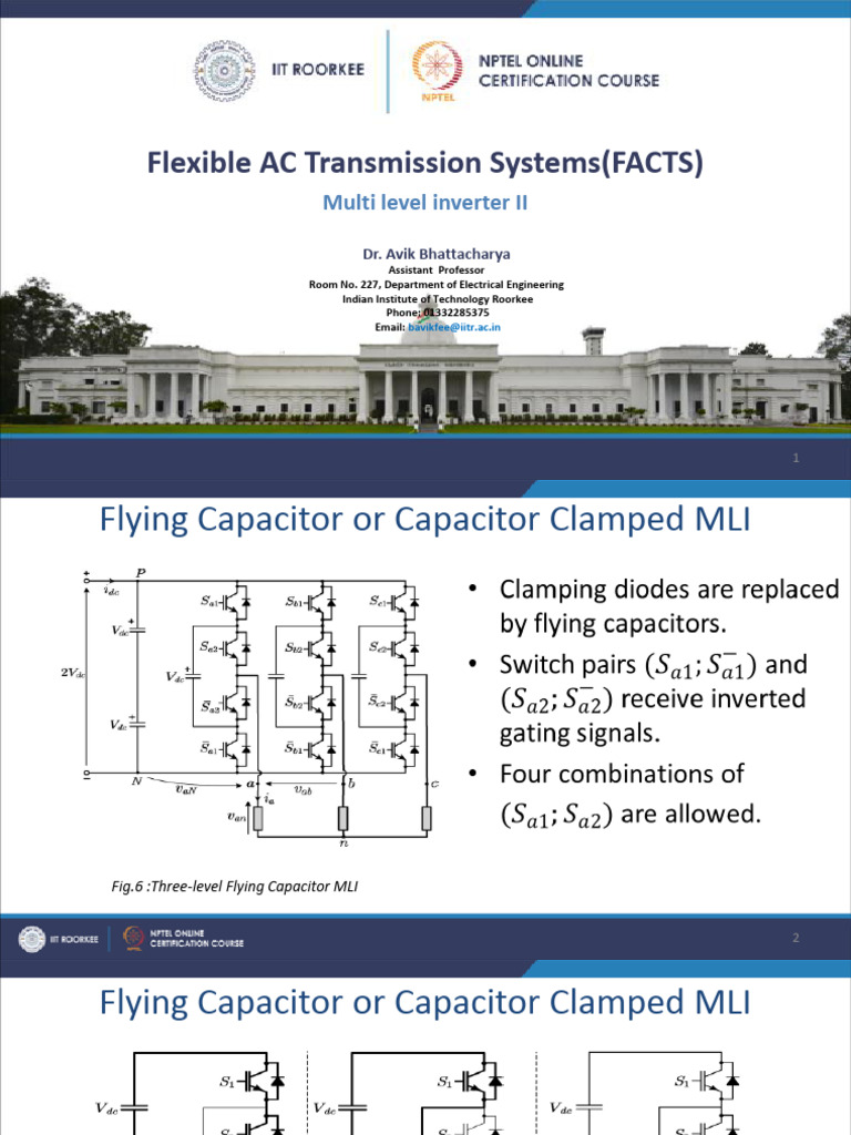 Overview of Multilevel Inverters in FACTS | PDF | Power Inverter ...