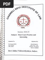LLB Project File 6TH Semester | PDF