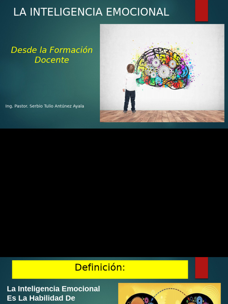 IE. Docente - Pastor | PDF | Las emociones | Inteligencia emocional