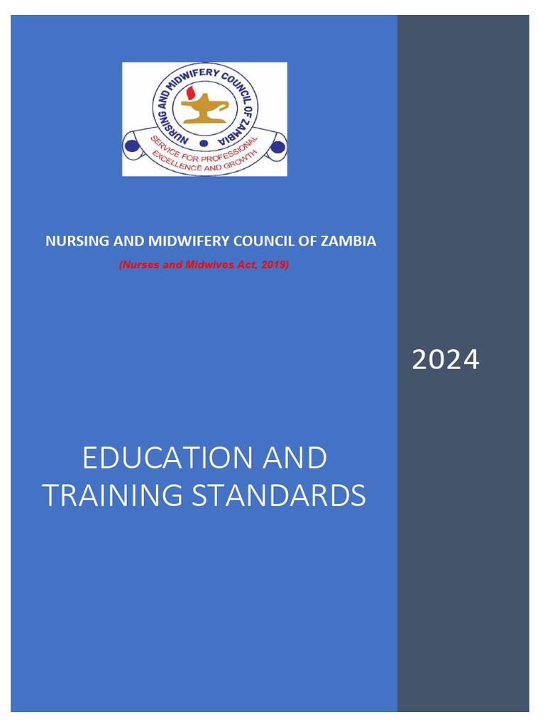 Zambia Nursing Education Standards 2024 | PDF | Curriculum ...