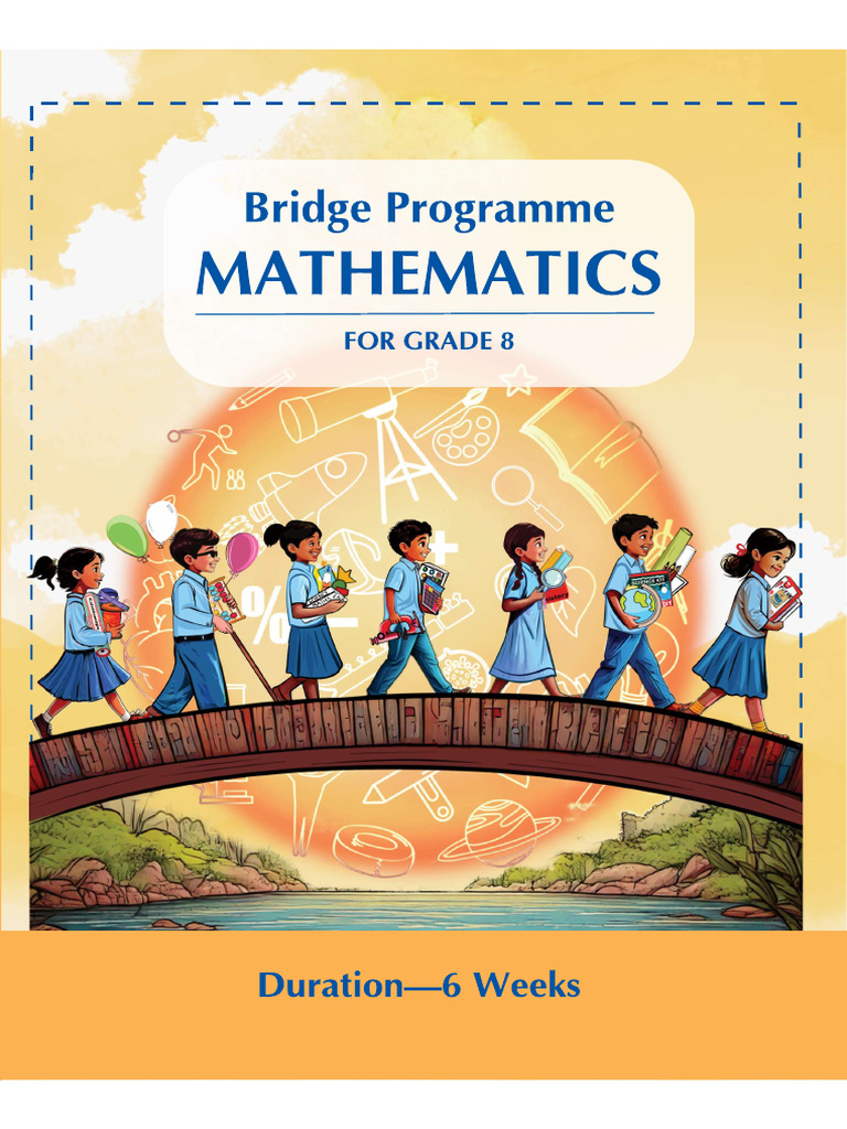 Bridge Programme Mathematics Grade 8 | PDF