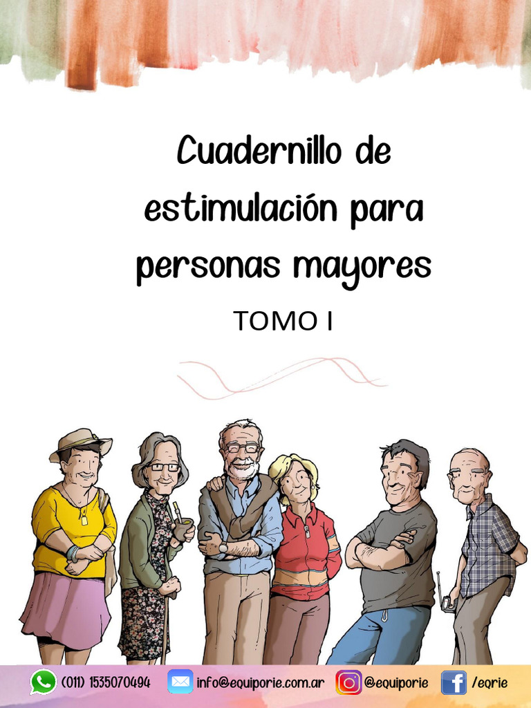 Cuadernillo de Estimulación para Mayores | PDF | Las emociones | Vejez