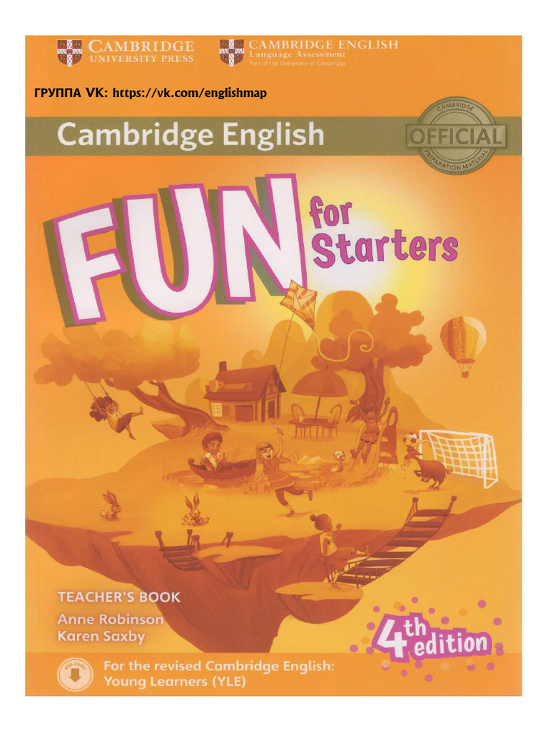 Fun For Starters. Teacher's Book 4th Ed | PDF