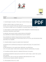 Test de autoestima para 7º 8ºa 8ºb