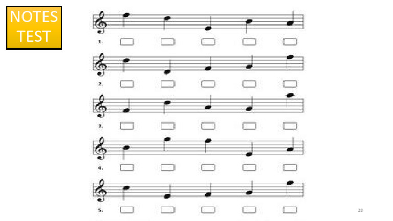 Notes Test | PDF