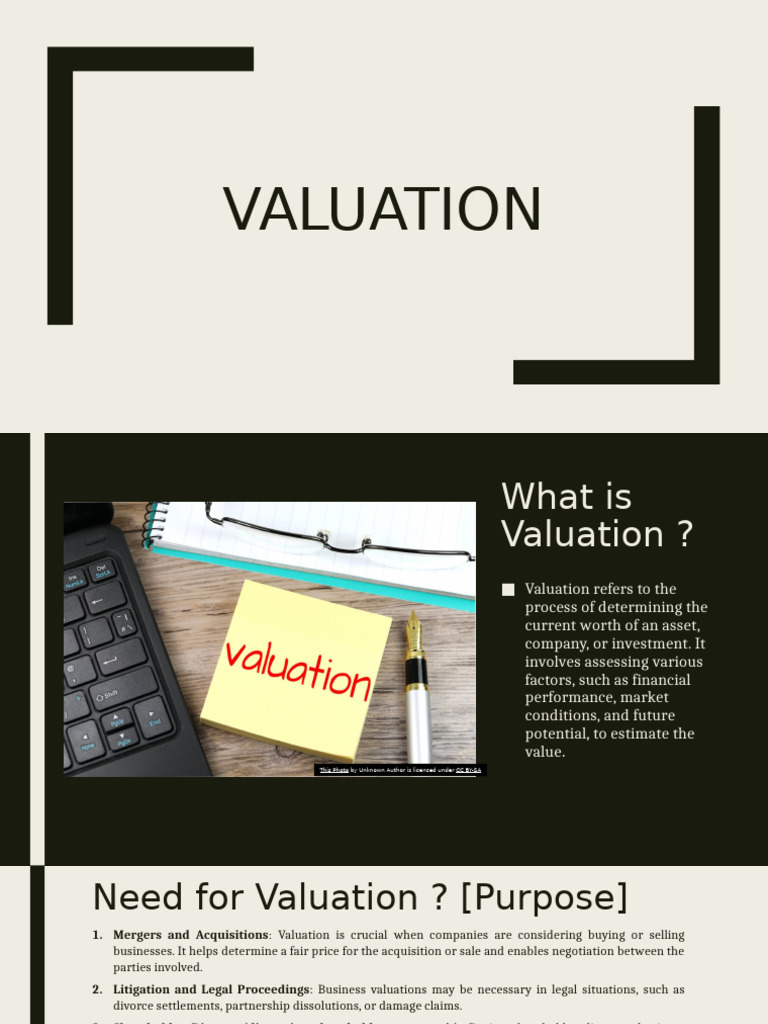 Understanding Business Valuation Essentials | PDF | Valuation (Finance ...
