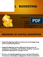 Capital Budgeting Techniques Comparison
