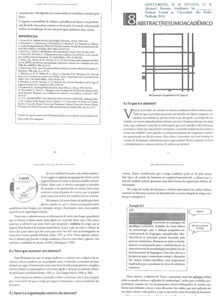 Texto 11 - Abstract Resumo Acadêmico | PDF