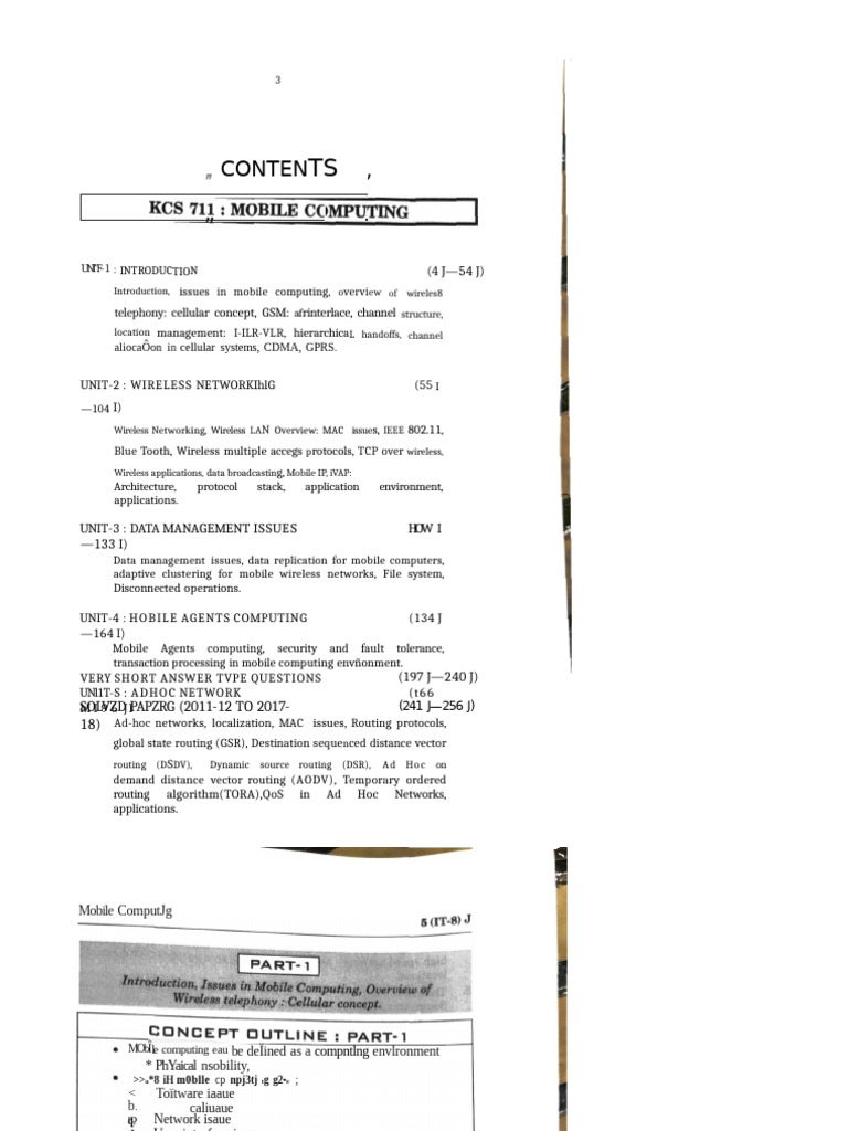 Mobile Computing Quantum | PDF | Wireless Ad Hoc Network | Cellular Network