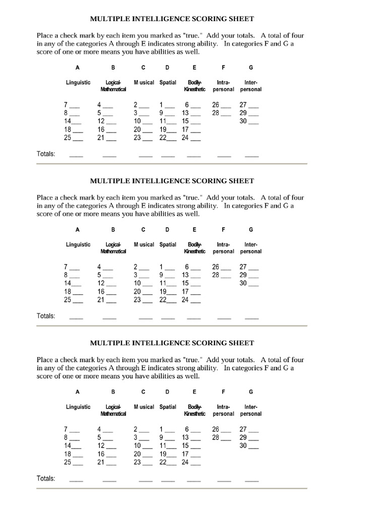 Mulit Int Test - Answs | PDF