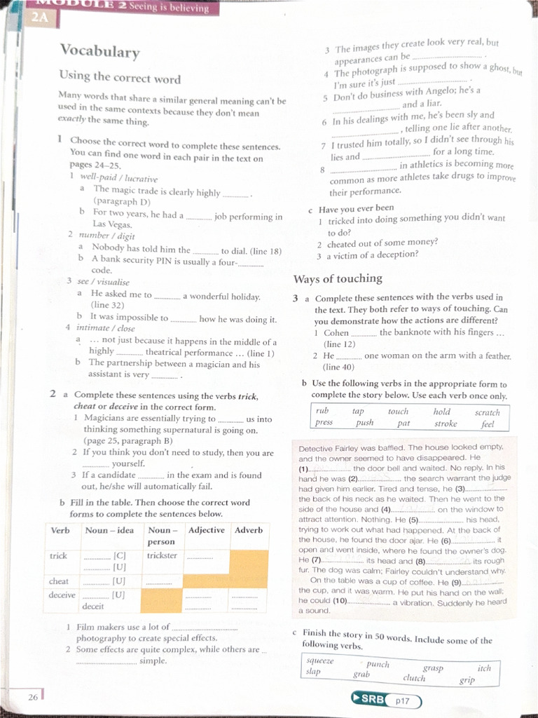 Vocabulary | PDF