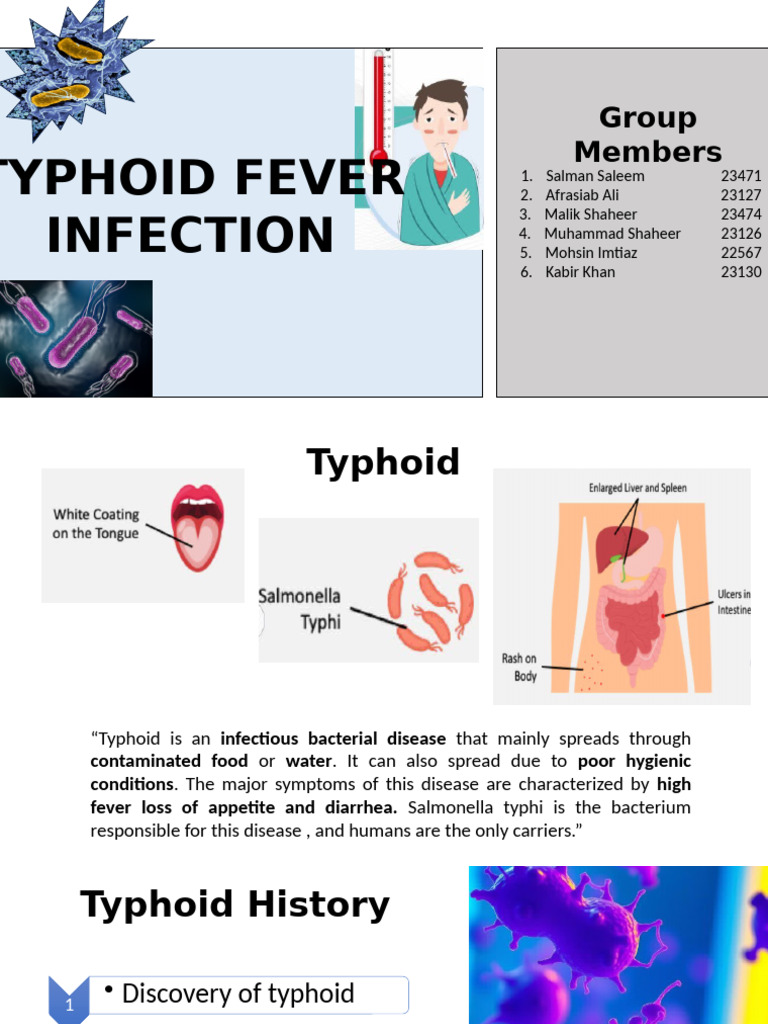 Typhoid | PDF | Medicine | Human Diseases And Disorders