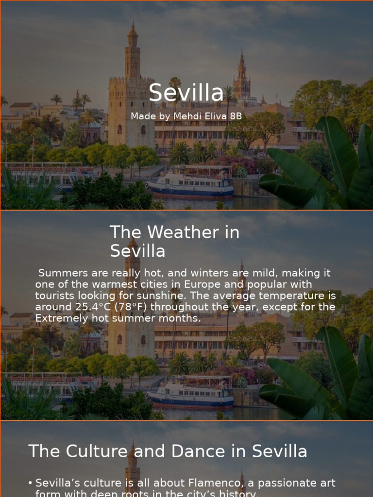 Spanish Presentation | PDF | Seville | Foods