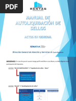 Instructivo para Declaración Jurada de Sellos | PDF | Impuestos ...