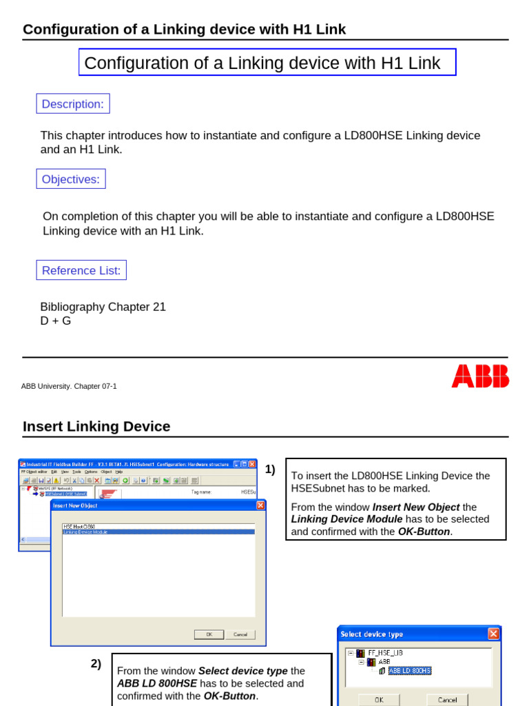 C06-P2_Configuration of H1 Link | PDF | Parameter (Computer Programming ...