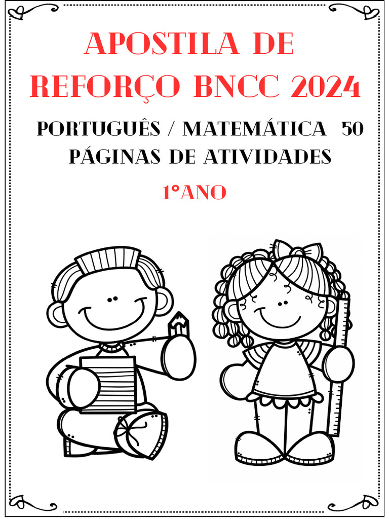 Apostila de Reforço 1º Ano BNCC | PDF | Vogal | Leão