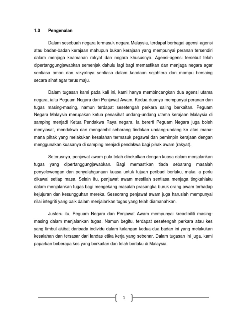 Penjawat Awam Peguam Negara Pdf
