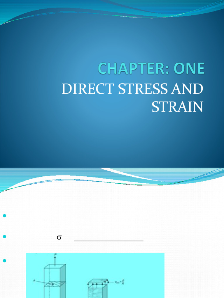 Direct Strain and Stress Fundamentals | PDF | Deformation (Engineering ...