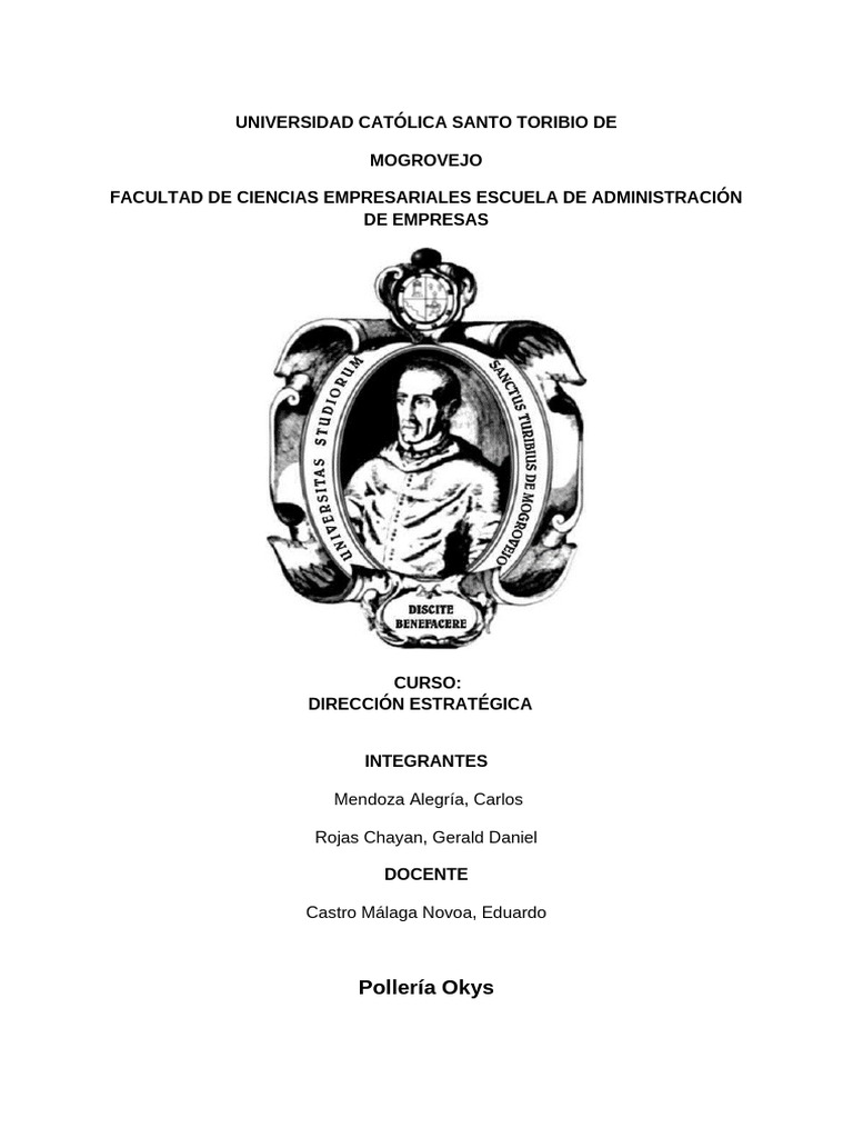 Trabajo Final de Dirección Estratégica | PDF | Marketing | Artes culinarias