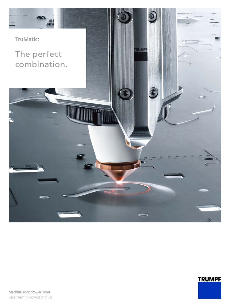 TruMatic 7000: High-End Machining Solutions | PDF | Pallet | Tools