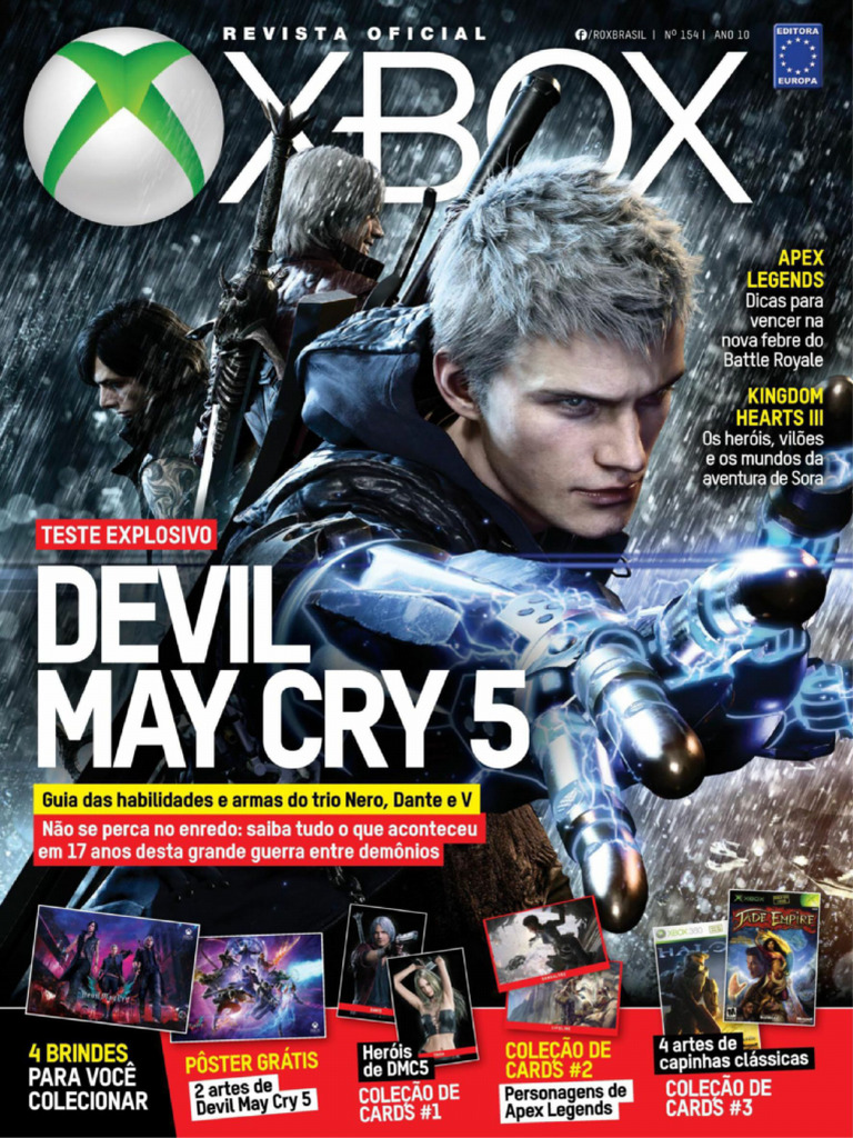 Equipe e Conteúdo da Revista Xbox 154 | PDF | Xbox | Videogames