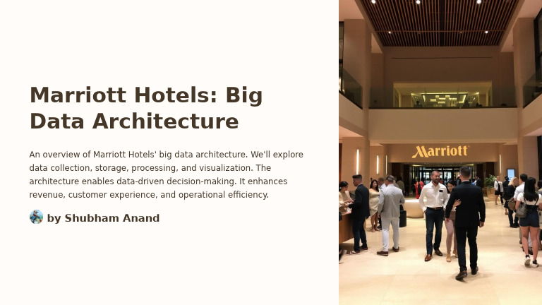Marriott Hotels' Big Data Strategy | PDF