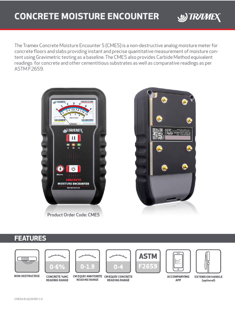Cme5a Eu 07 20 Rev1 0 Cme5 Concrete Moisture Encounter Data Sheet Web ...