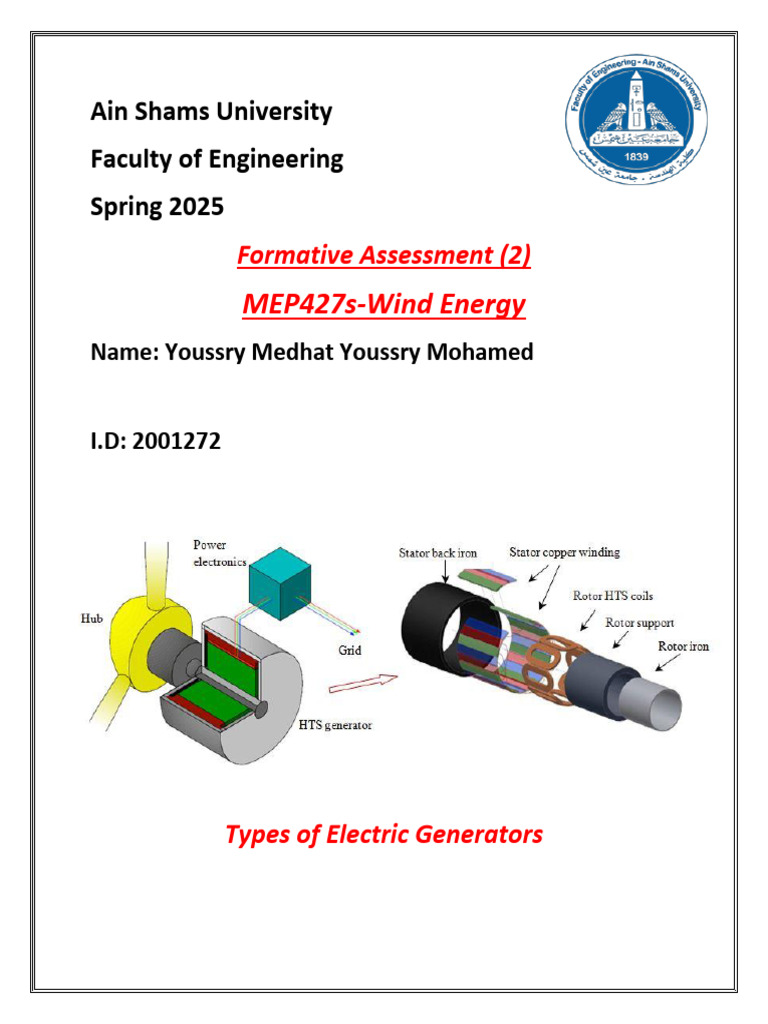 Wind Turbine Generators | PDF | Electric Generator | Manufactured Goods