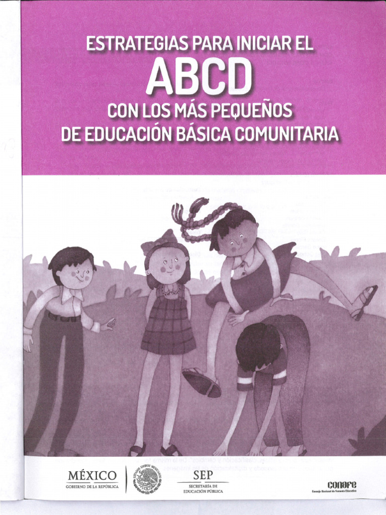 1.- Estrategias Para Iniciar El ABCD Con Los Más Pequeños (1) | PDF