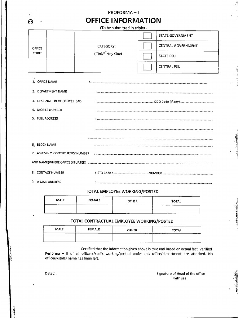 Performa 1 Election | PDF