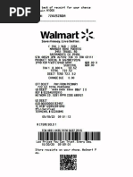 Walmart Receipt Code Guide | PDF | Receipt | Walmart