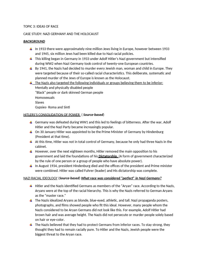 Nazi Racial Ideology and the Holocaust | PDF | Nazi Germany | Nazi Party