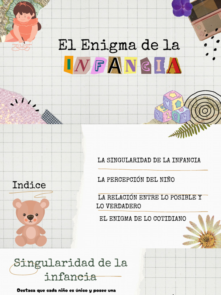 El Enigma de La Infancia | PDF | Aprendizaje | Percepción