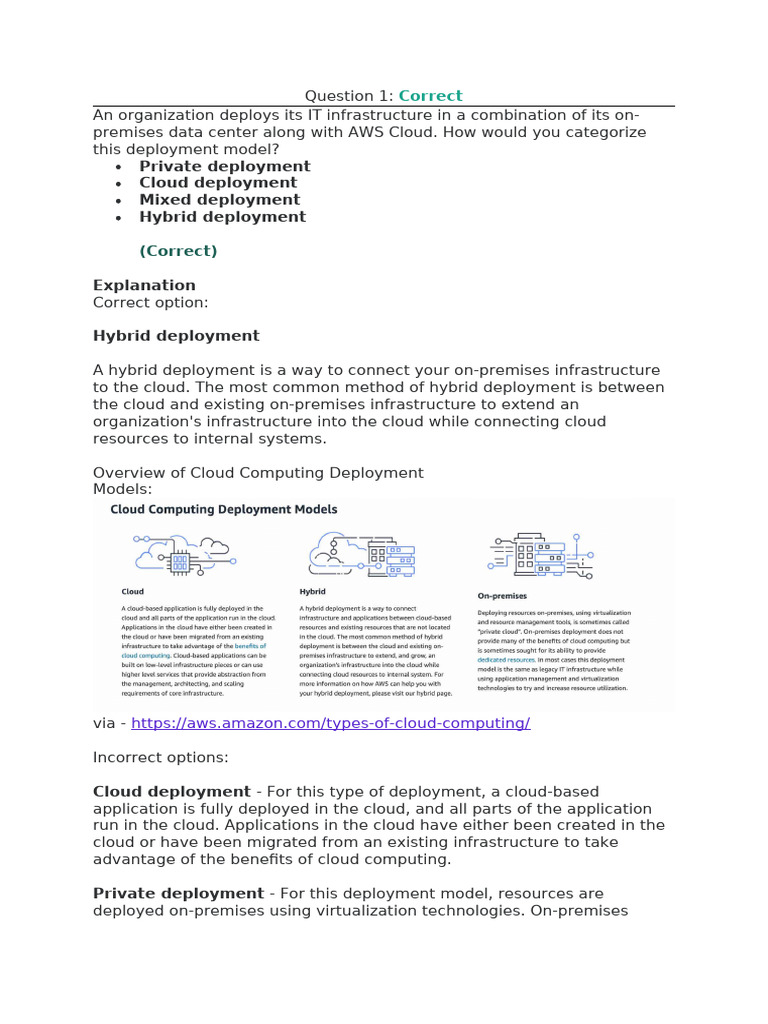 AWSCP1 | PDF | Amazon Web Services | Cloud Computing